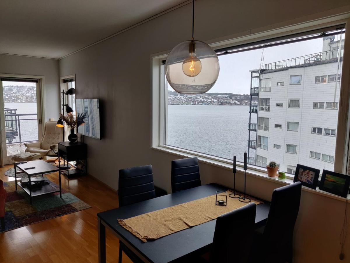 Top Floor Apartment With A Magic View Tromso Bagian luar foto